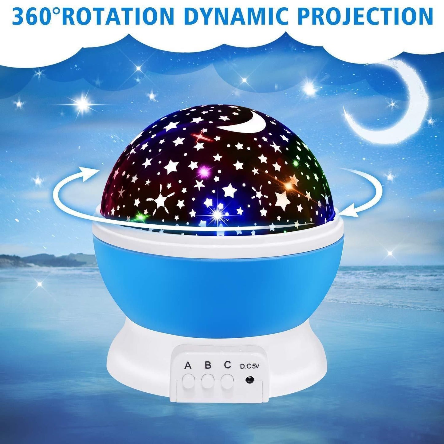 Moon Night Light Lamp