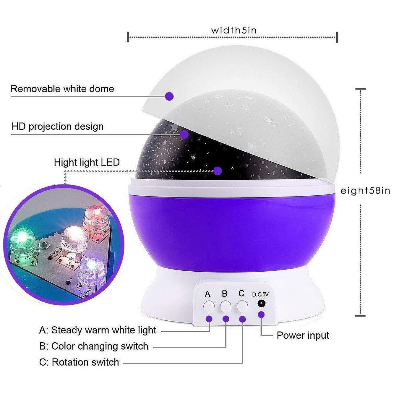 Moon Night Light Lamp