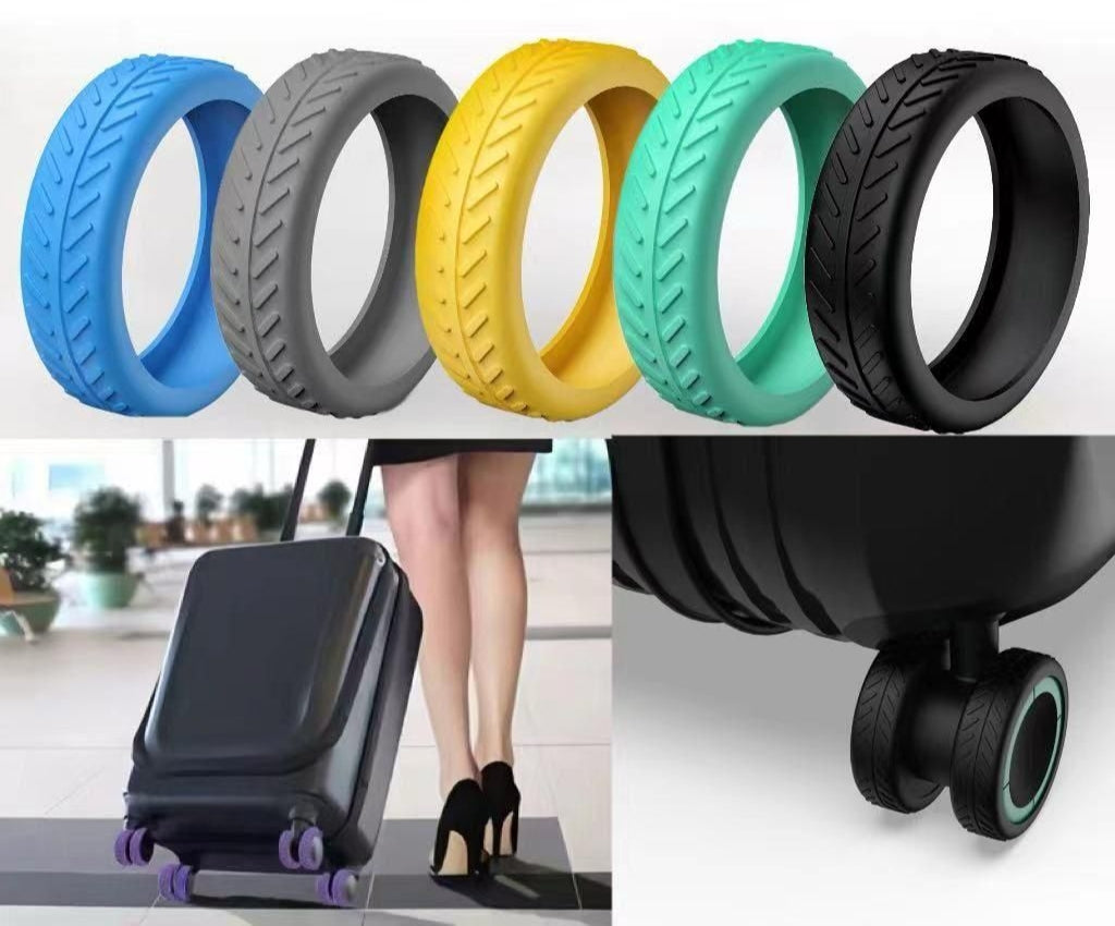 Luggage Compartment Wheel Protection Cover (Pack of 4)
