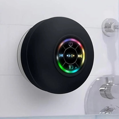 Waterproof Bluetooth| Speaker with Suction Cup – Portable & Loud
