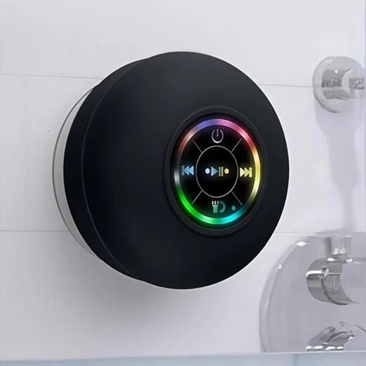 Waterproof Bluetooth| Speaker with Suction Cup – Portable & Loud